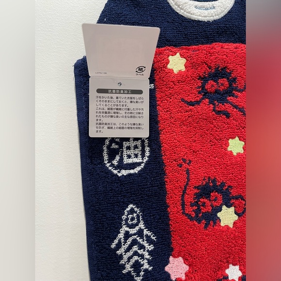 Studio Ghibli Spirited Away No-Face mini Towel - Picture 4 of 6